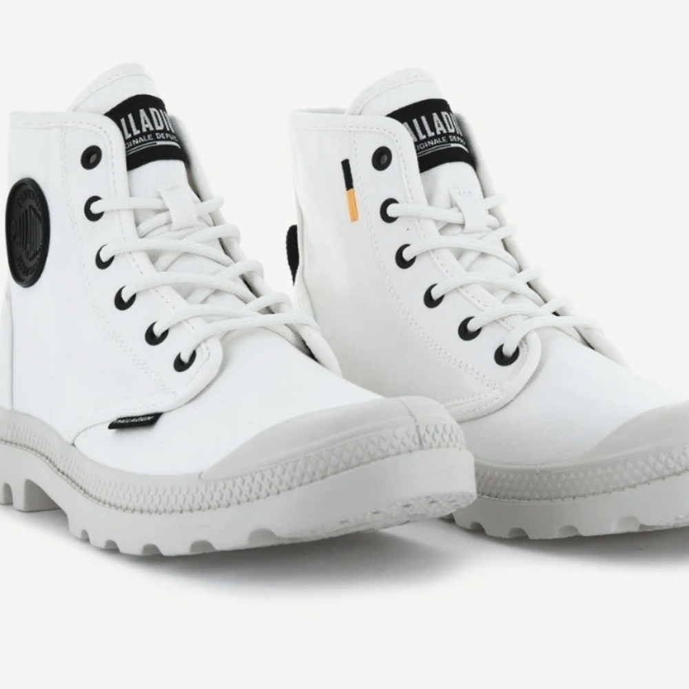 White High-Top Sneakers